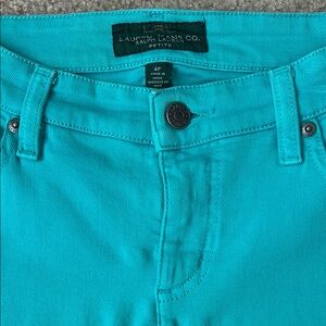 Ralph Lauren Vibrant Teal Capris